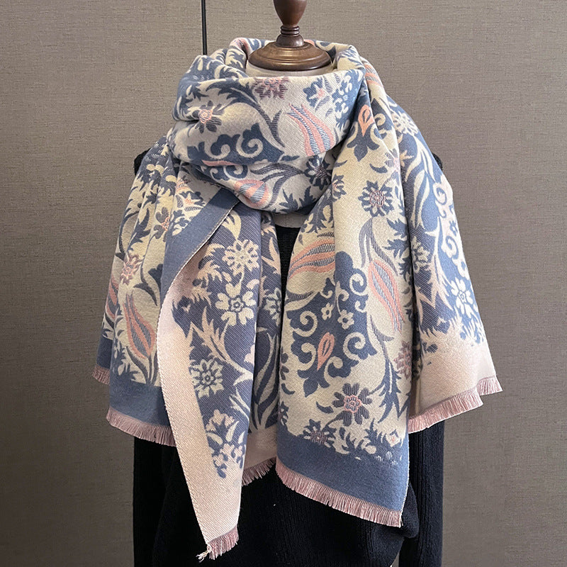 Fashion Thick Artificial Cashmere Shawl - Image 8