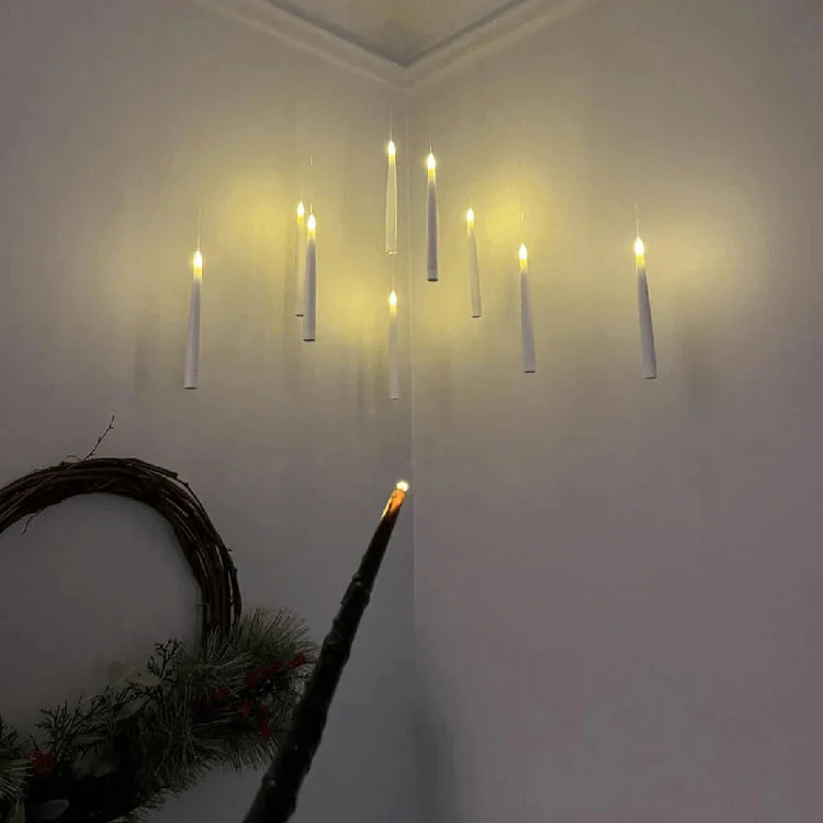 Floating Flameless Candle with Magic Wand - Image 7