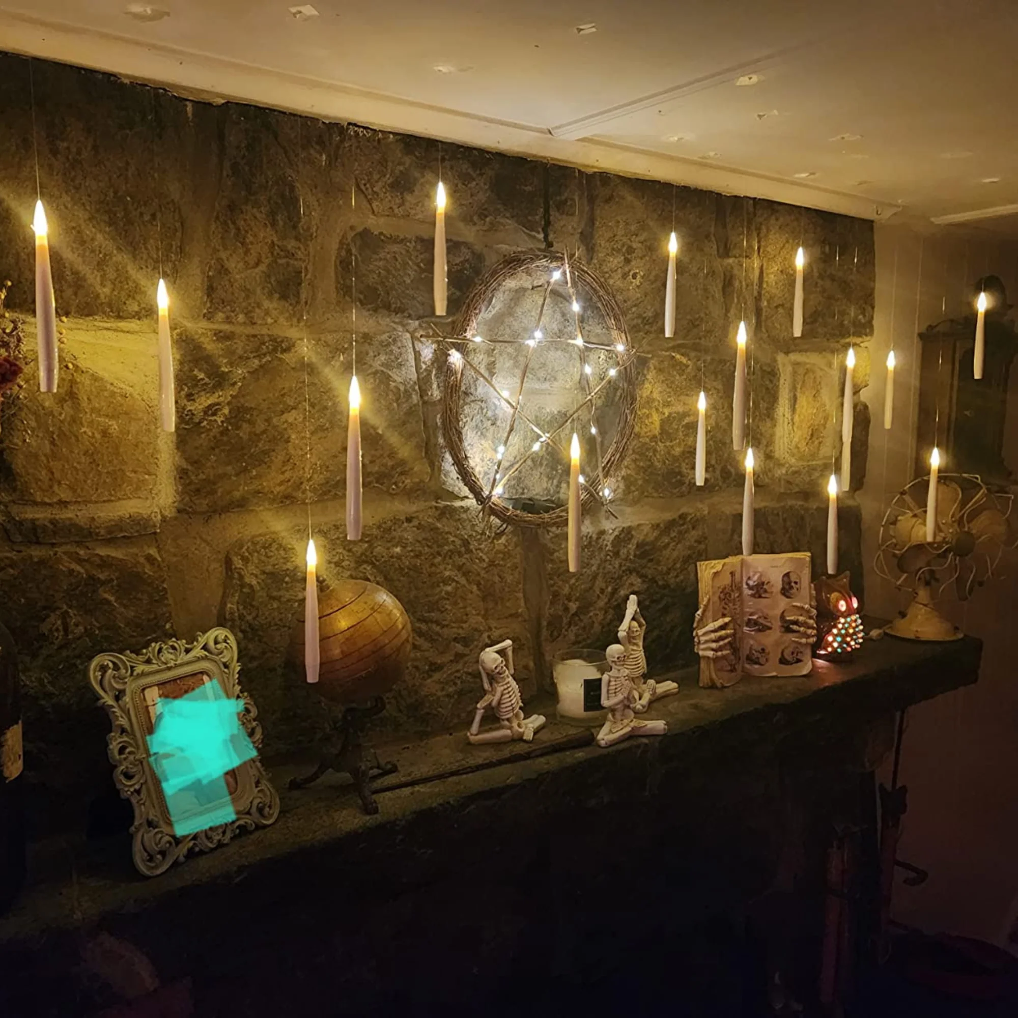 Floating Flameless Candle with Magic Wand - Image 8