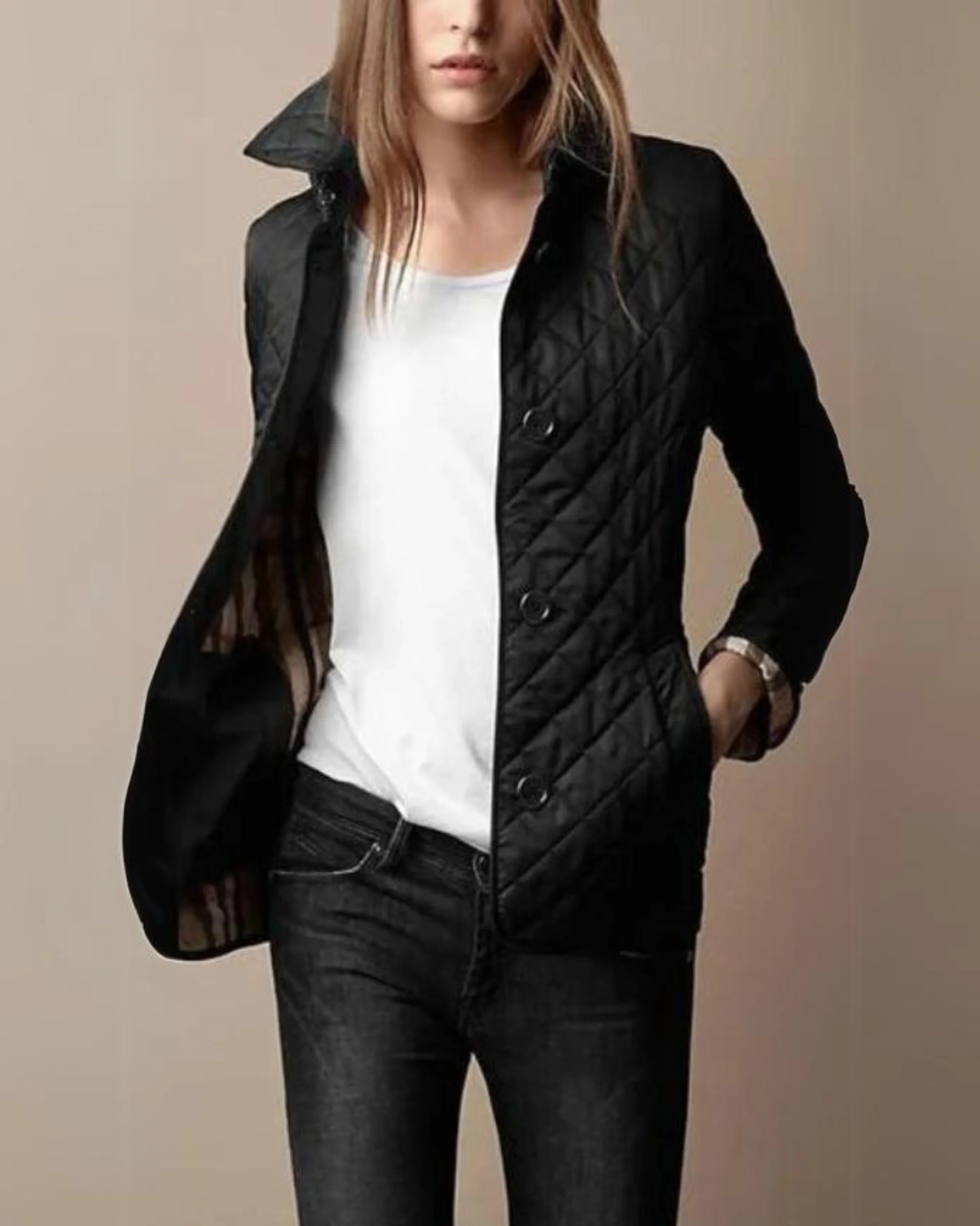 FLORENCE - Stylish Silk Jacket - Image 3