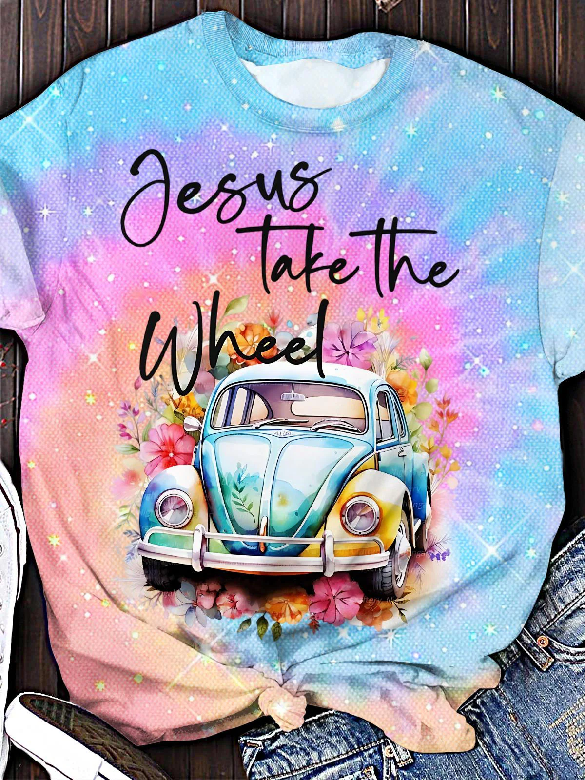 Fun Vacation Crew Neck T-shirt