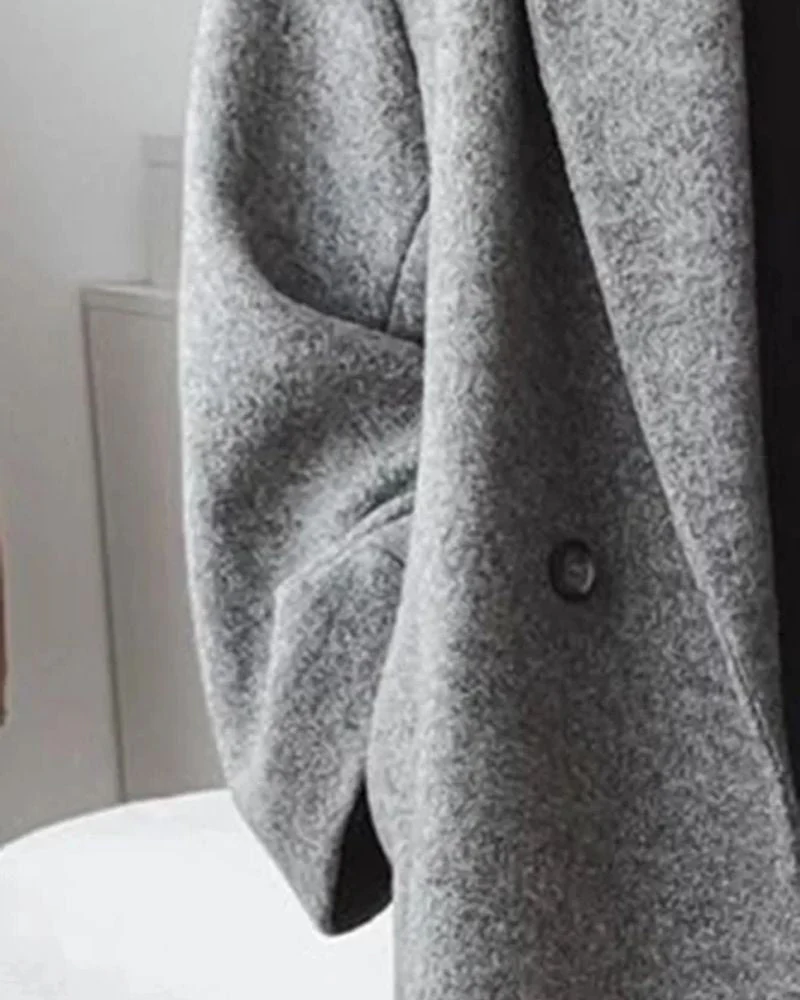 GABRIELA - Cozy long coat - Image 4