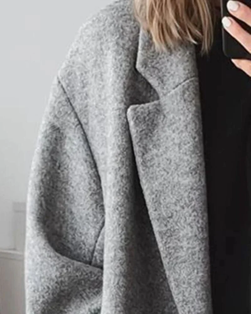 GABRIELA - Cozy long coat - Image 5