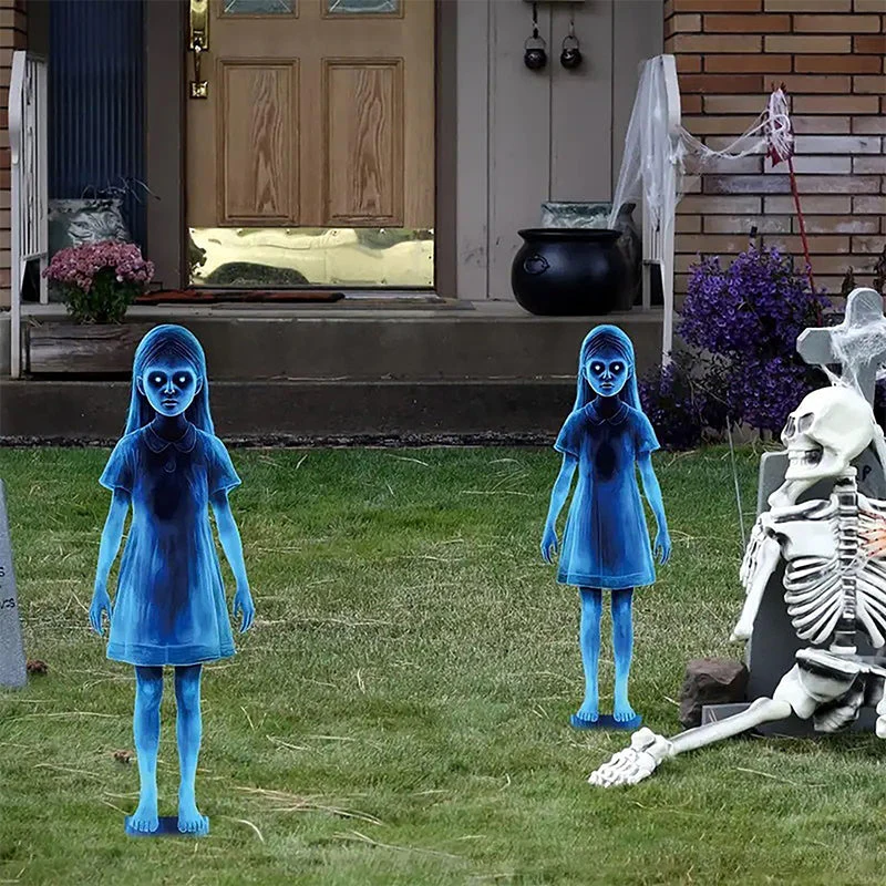 Girl Ghost Courtyard Decoration for Halloween - Image 2
