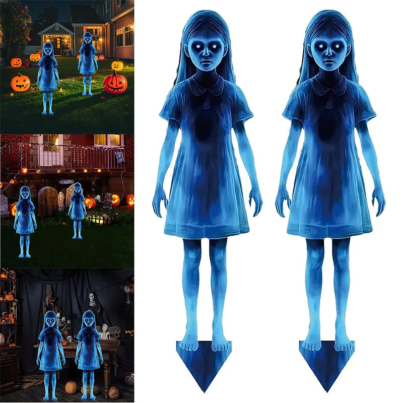 Girl Ghost Courtyard Decoration for Halloween - Image 4