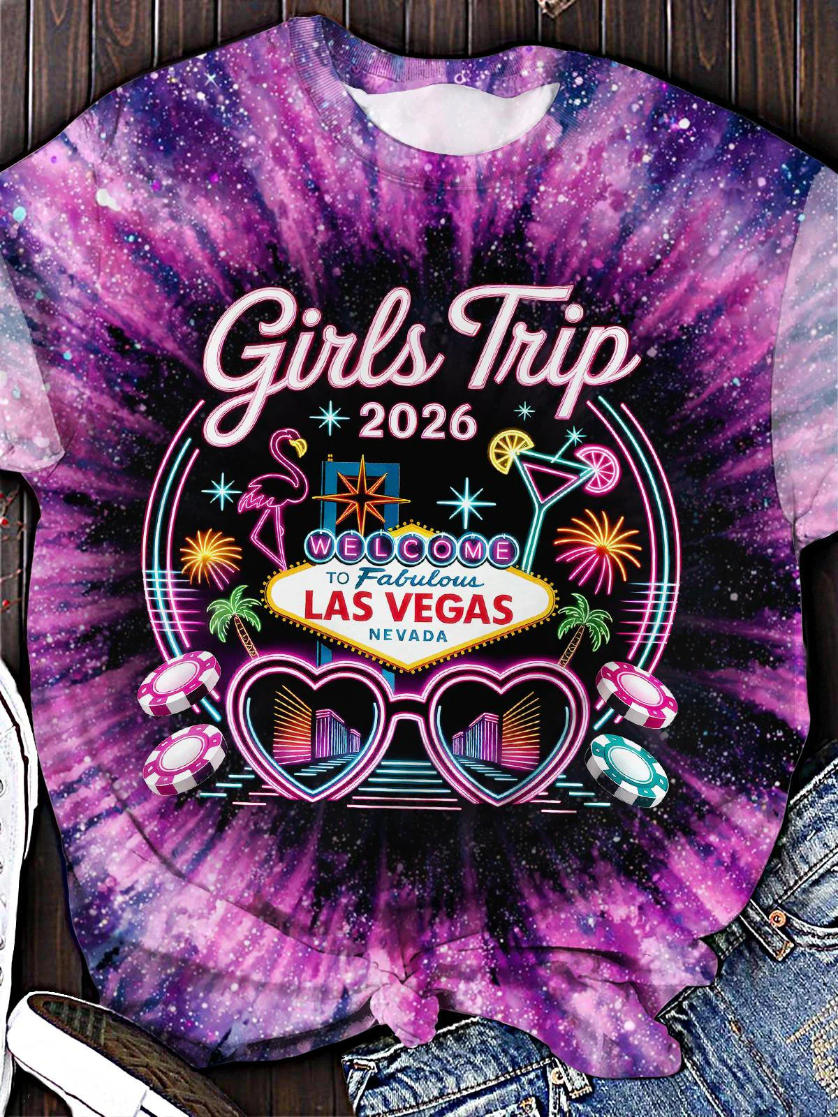 Girls Trip Crew Neck T-shirt