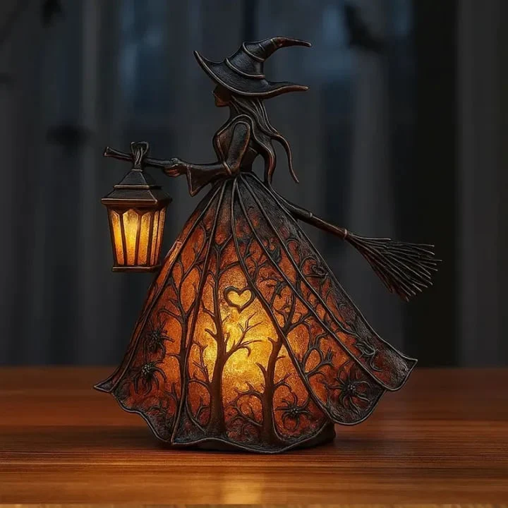 Halloween Witch Lamp - Image 2