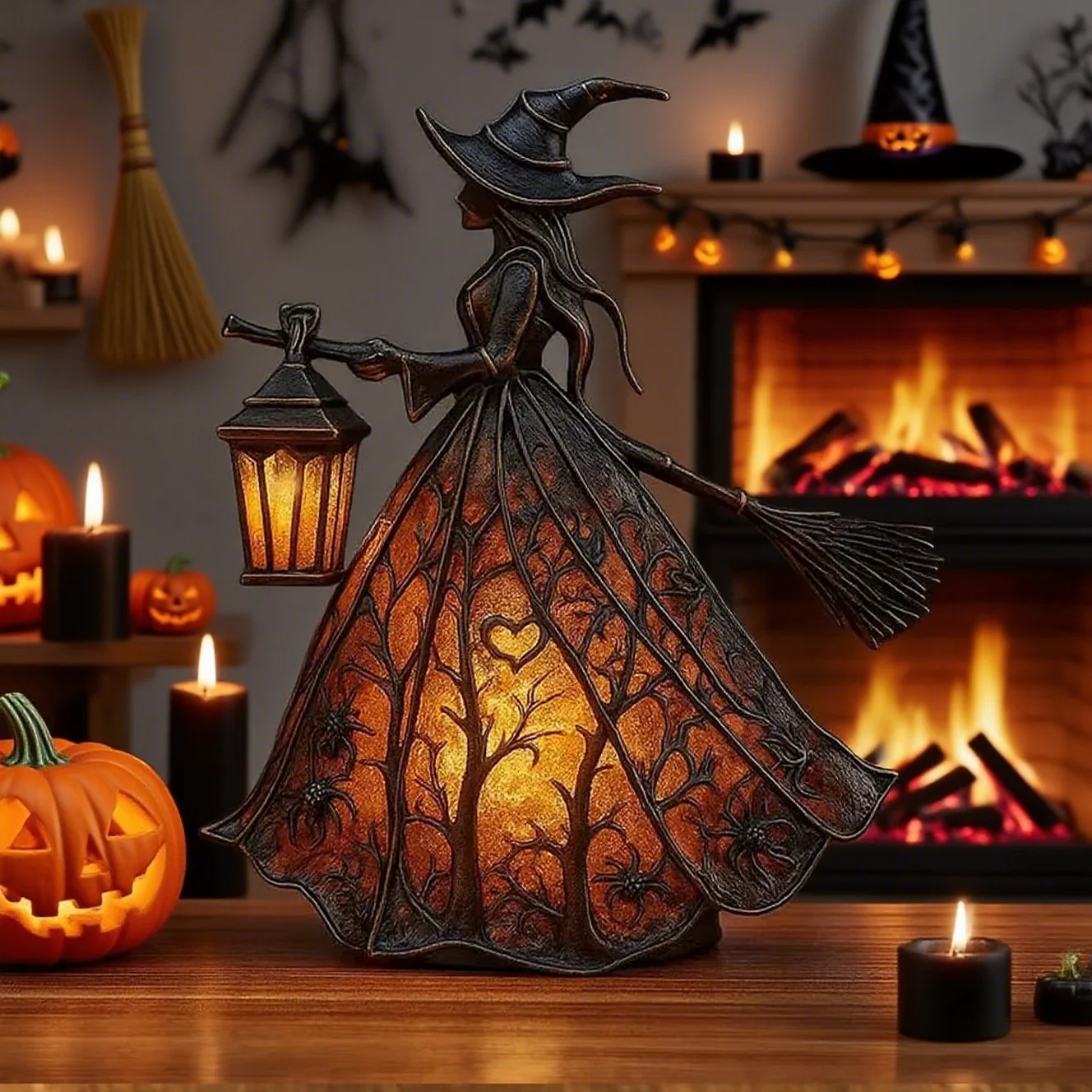 Halloween Witch Lamp - Image 4