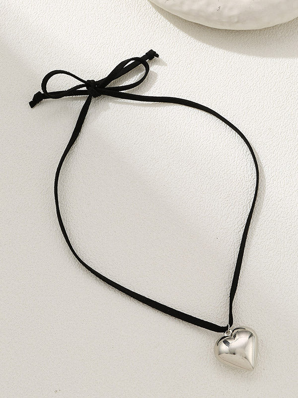 Heart Shape Hollow Necklaces Accessories - Image 8
