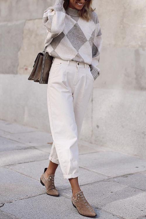 High Waist Denim Bloomers - Image 14