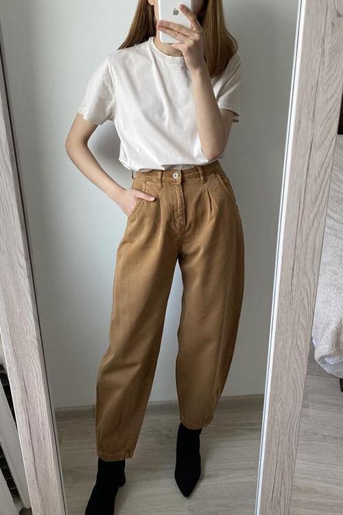 High Waist Denim Bloomers - Image 16