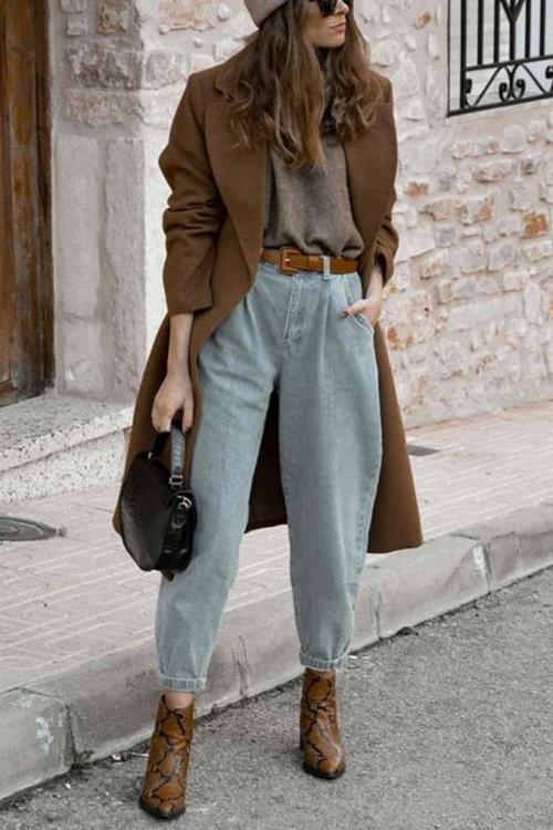 High Waist Denim Bloomers - Image 25