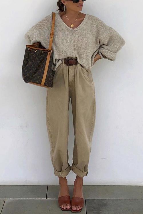 High Waist Denim Bloomers - Image 3