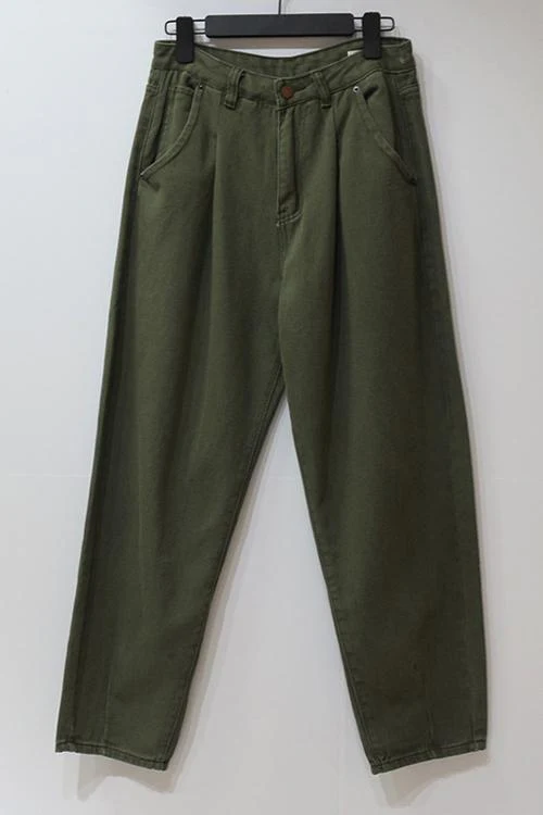 High Waist Denim Bloomers - Image 31