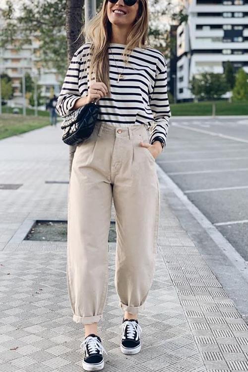 High Waist Denim Bloomers - Image 7