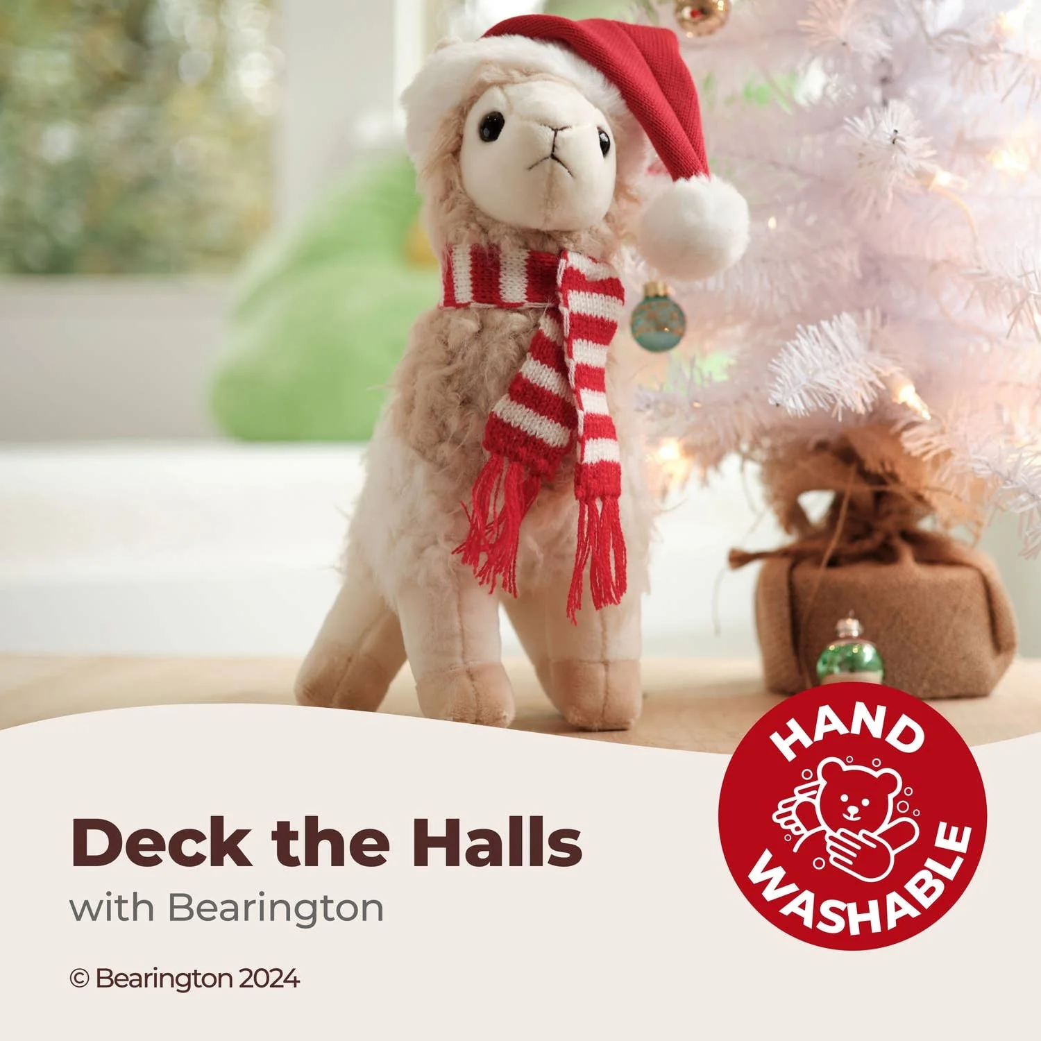 Holly The Holiday Llama Plush - Image 3