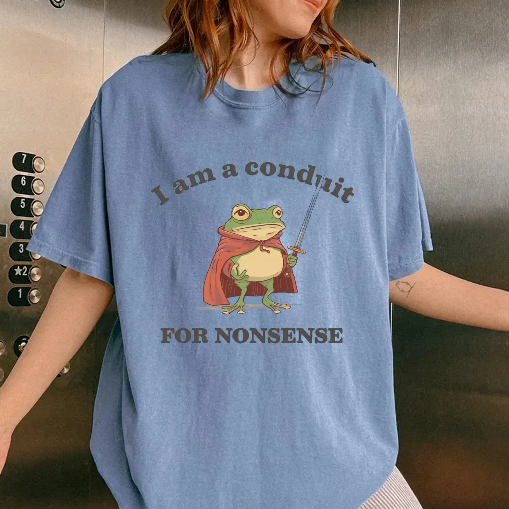 I Am a Conduit for Nonsense T-shirt - Image 3