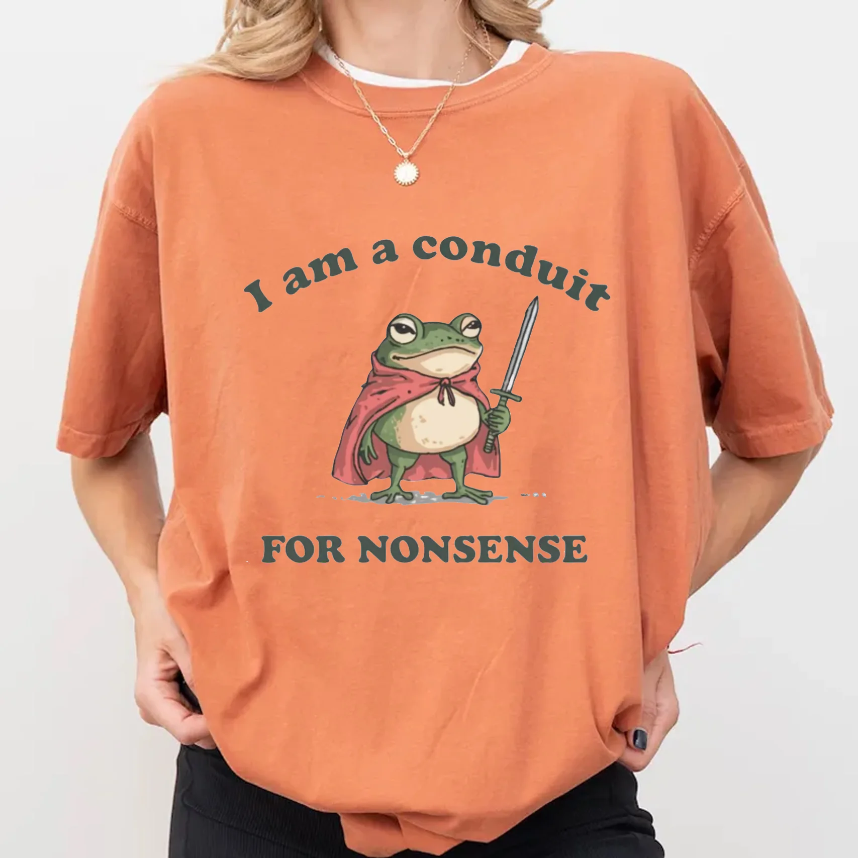 I Am a Conduit for Nonsense T-shirt - Image 4