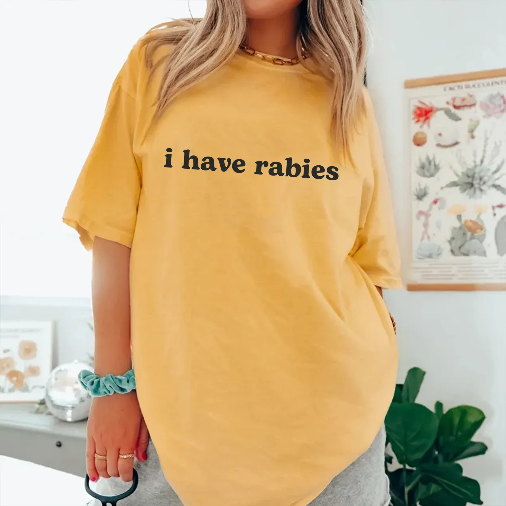 I Have Rabies T-shirt/Sweatshirt - Image 4