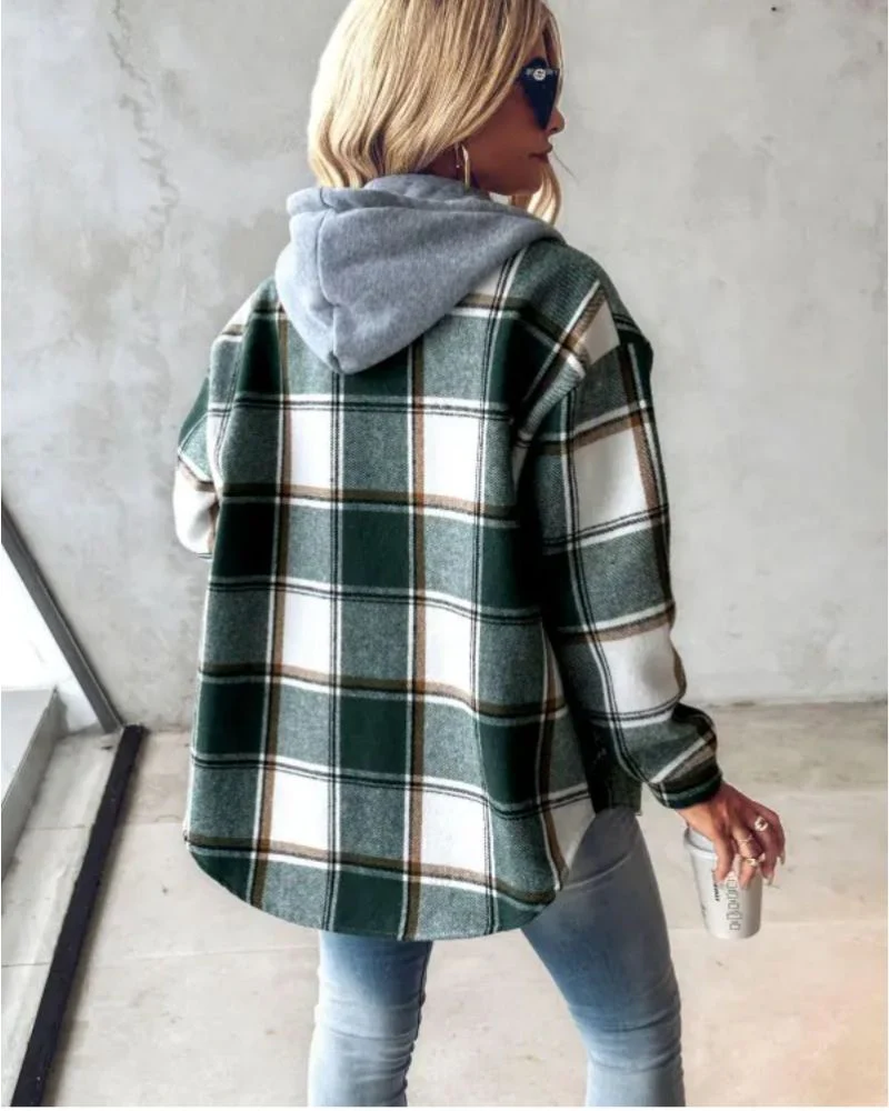 IMIRA - Soft Flannel Printed Jacket - Image 3