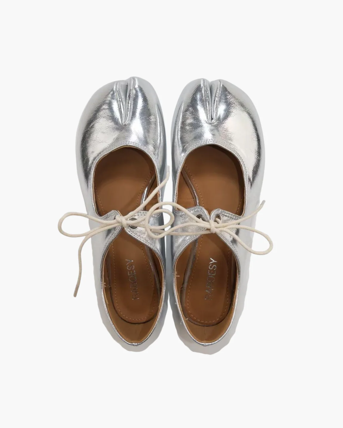 Lace Up Tabi Flats - Image 12