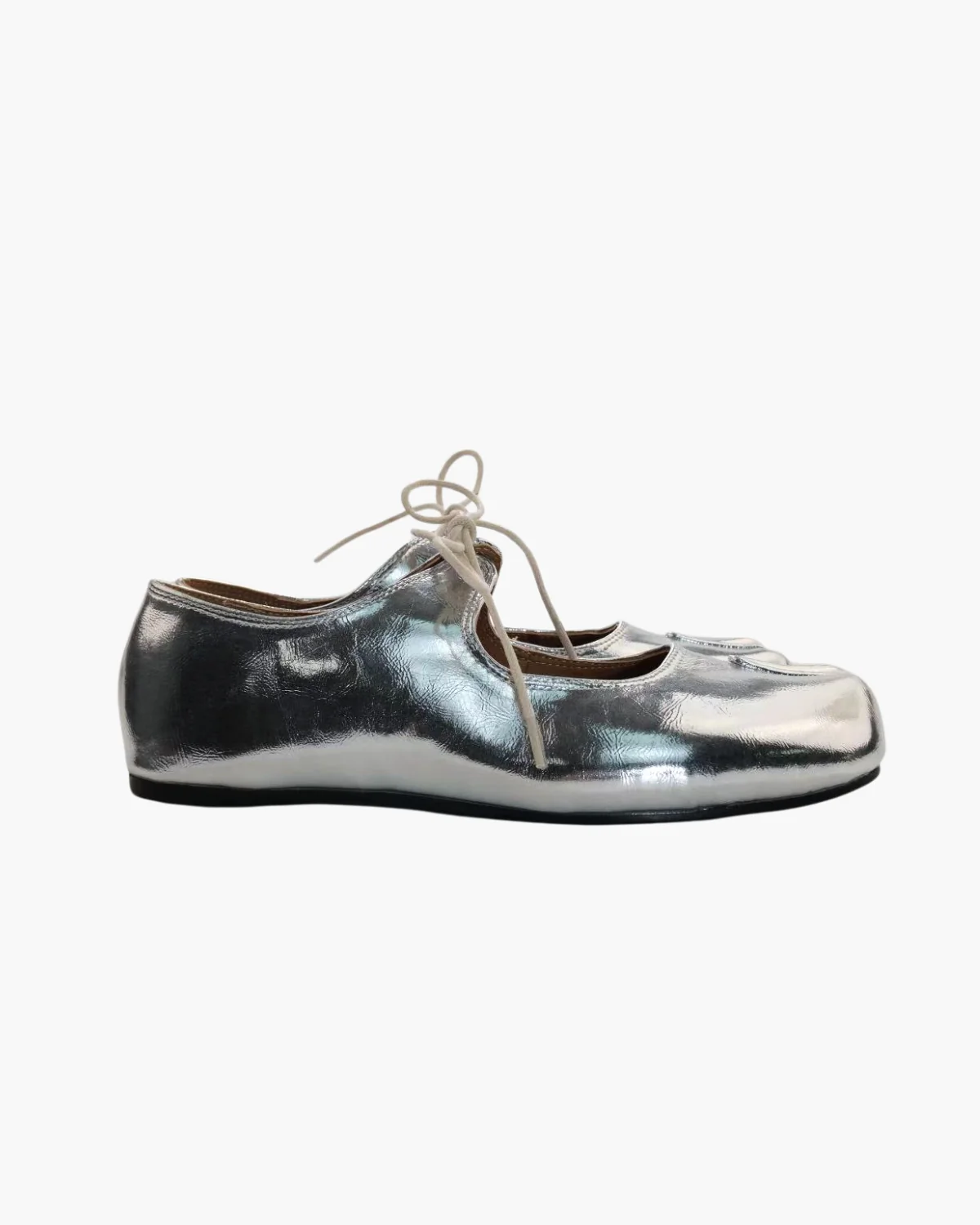 Lace Up Tabi Flats - Image 13