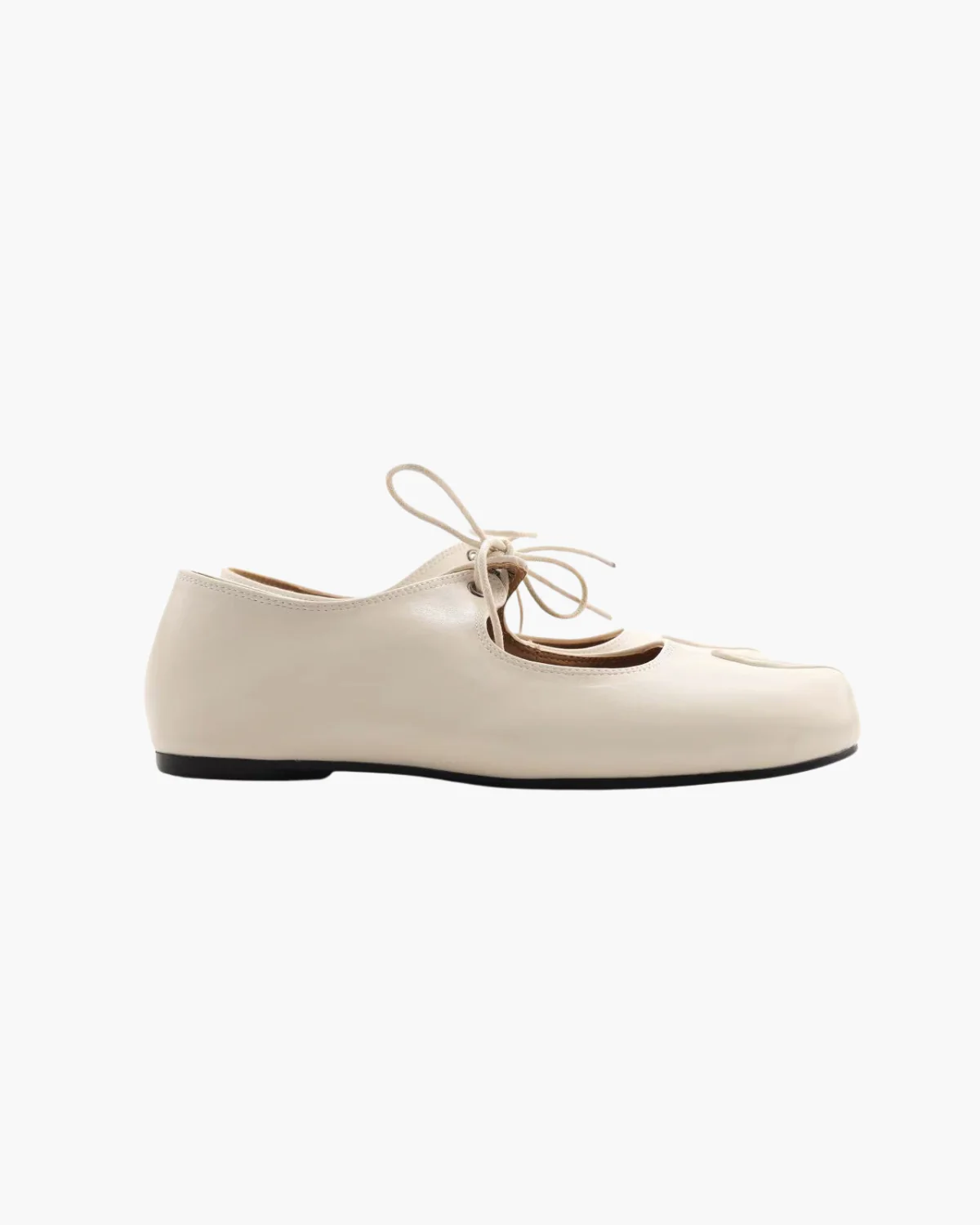 Lace Up Tabi Flats - Image 18