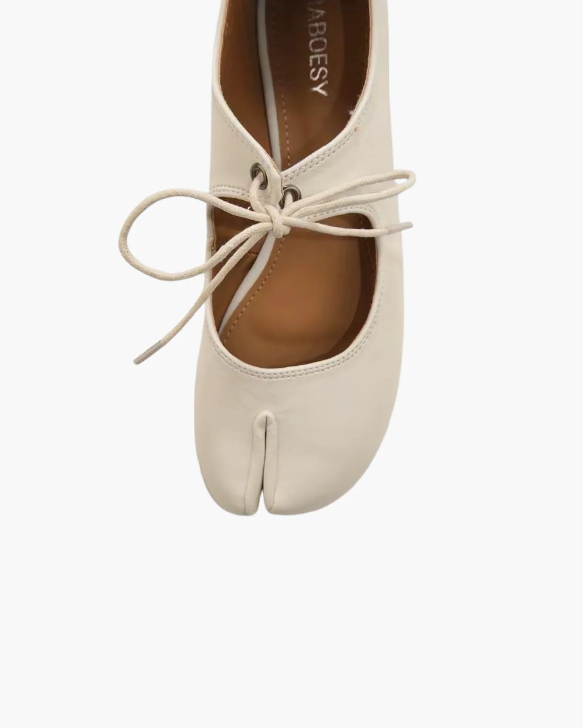 Lace Up Tabi Flats - Image 19