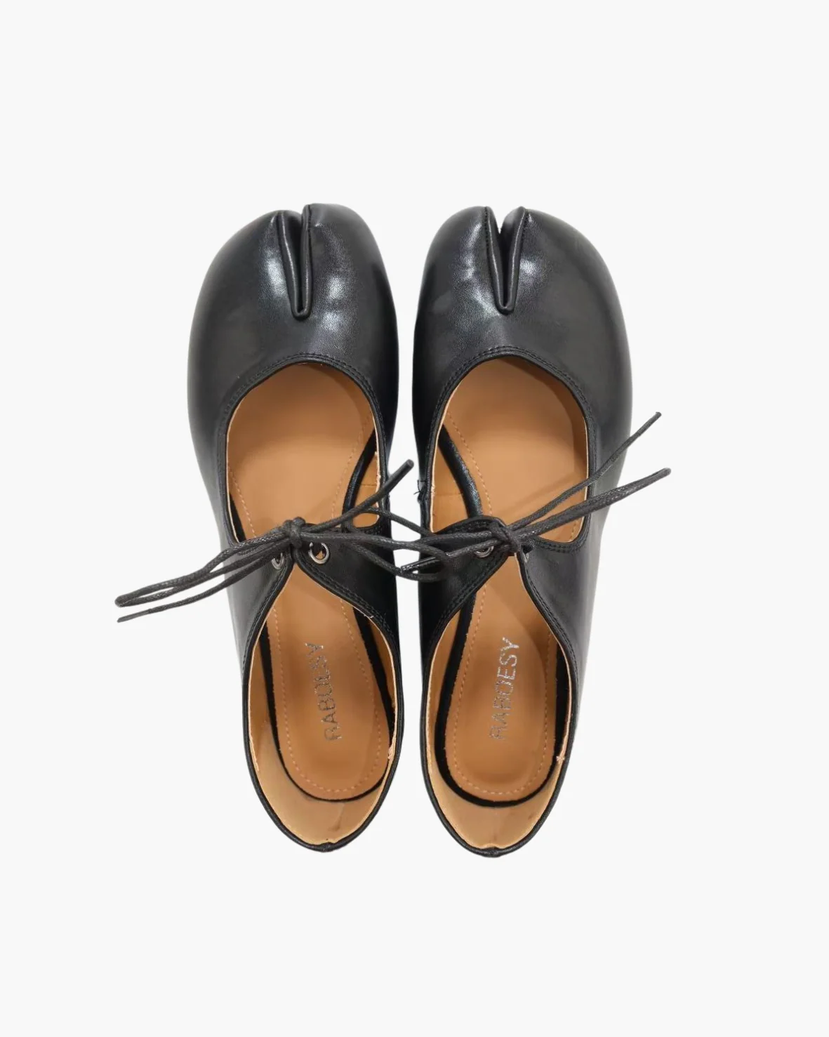Lace Up Tabi Flats - Image 2