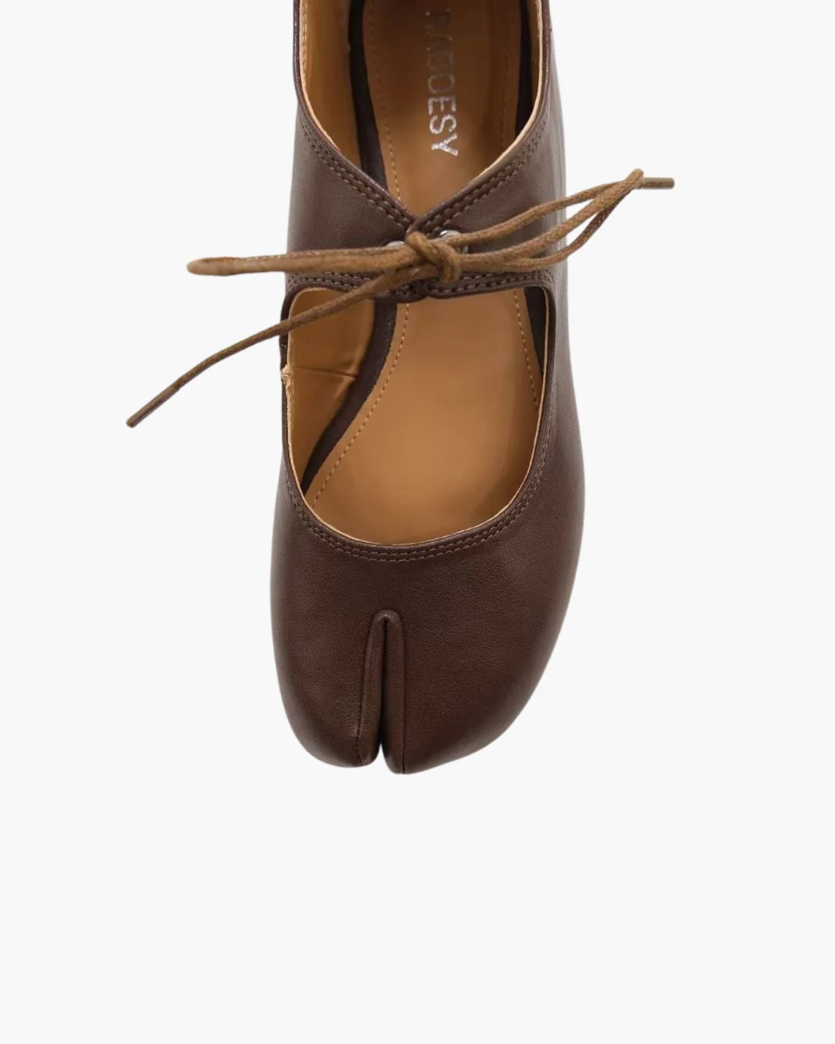 Lace Up Tabi Flats - Image 24
