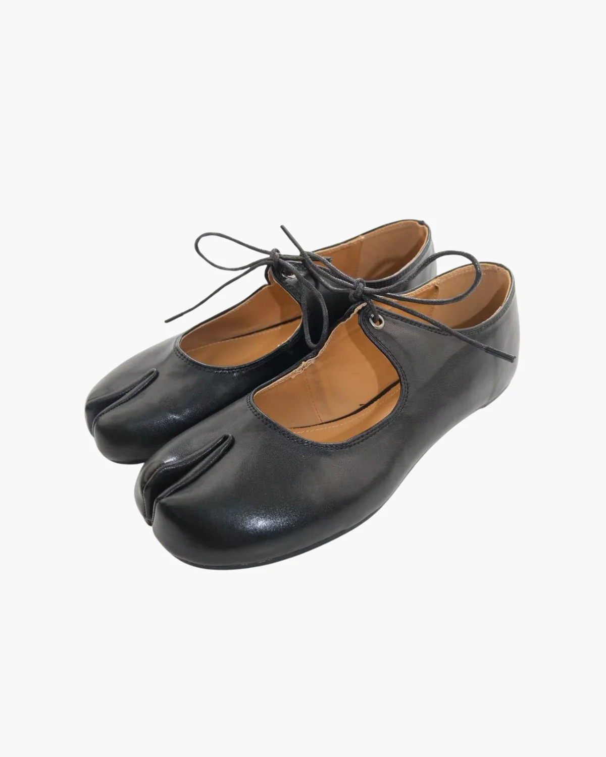 Lace Up Tabi Flats - Image 5