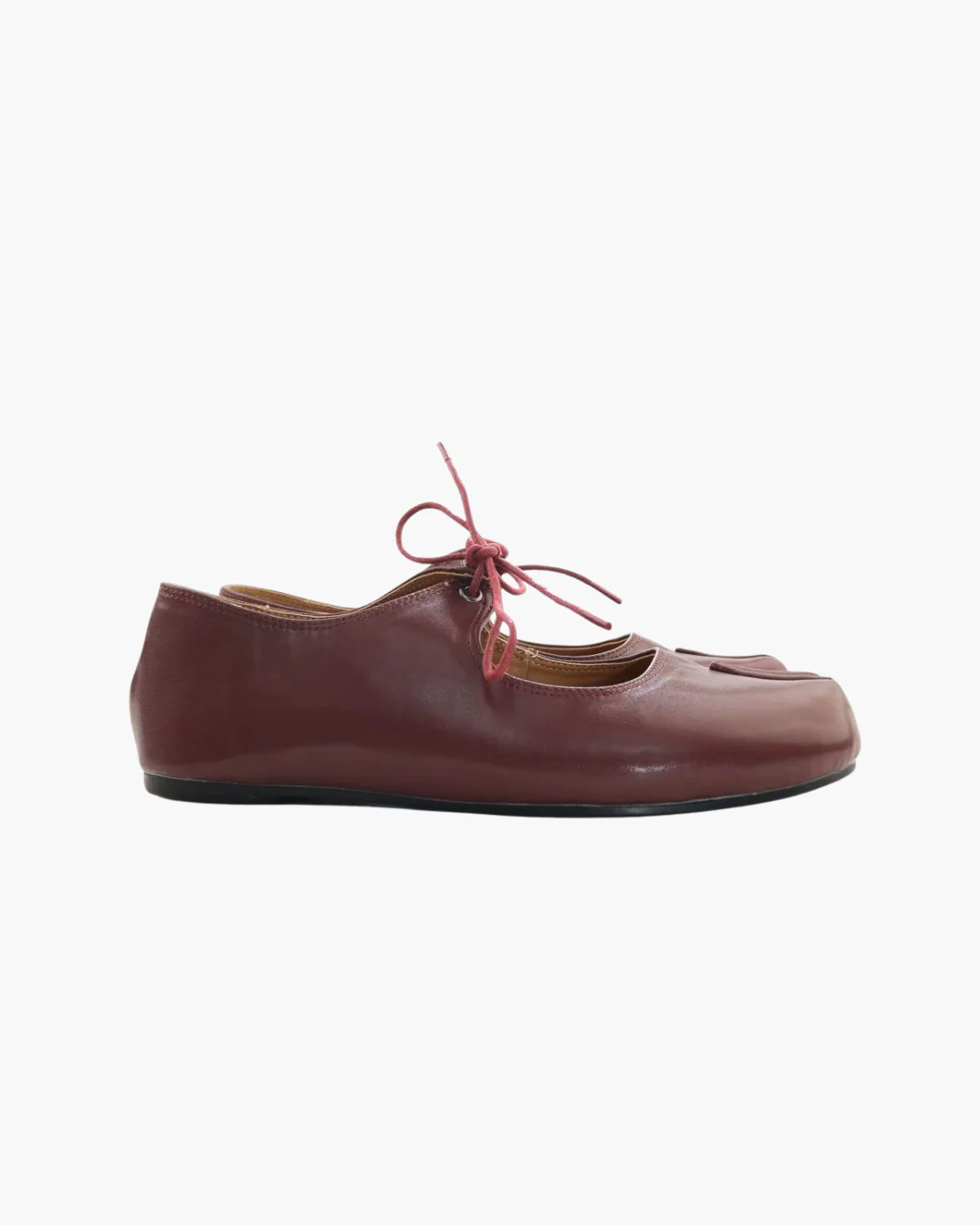 Lace Up Tabi Flats - Image 8