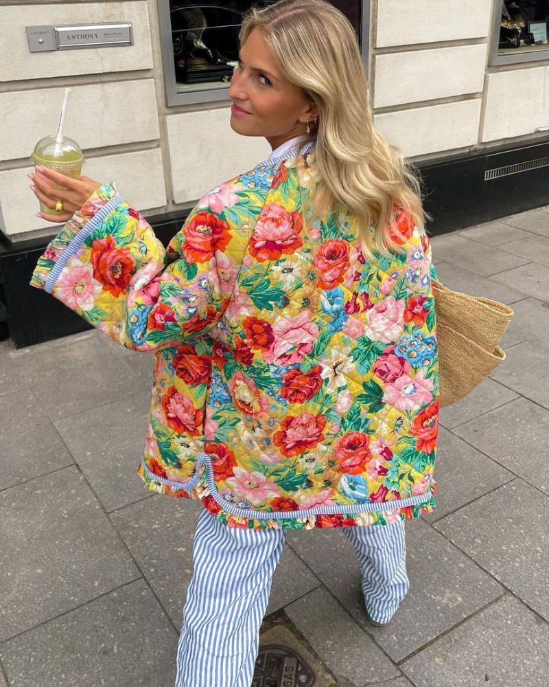 LÉA BLANCHET - Vintage colorful jacket - Image 3