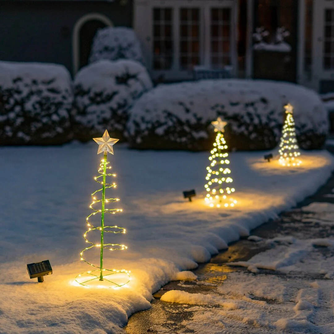 Solar Christmas Tree LED String Lights - Image 2