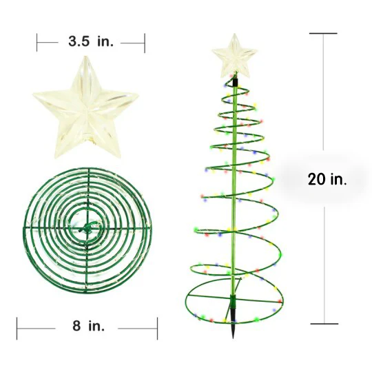 Solar Christmas Tree LED String Lights - Image 8