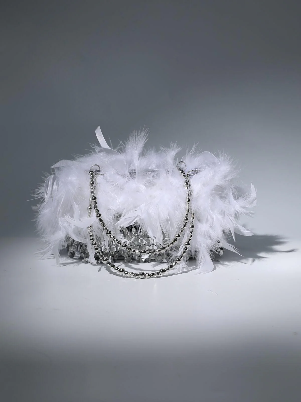 Martina Sequin Feather Shoulder Bag - Image 6