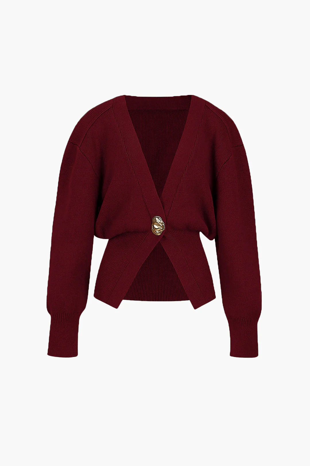 V-neck Sweater Cardigan - Image 11
