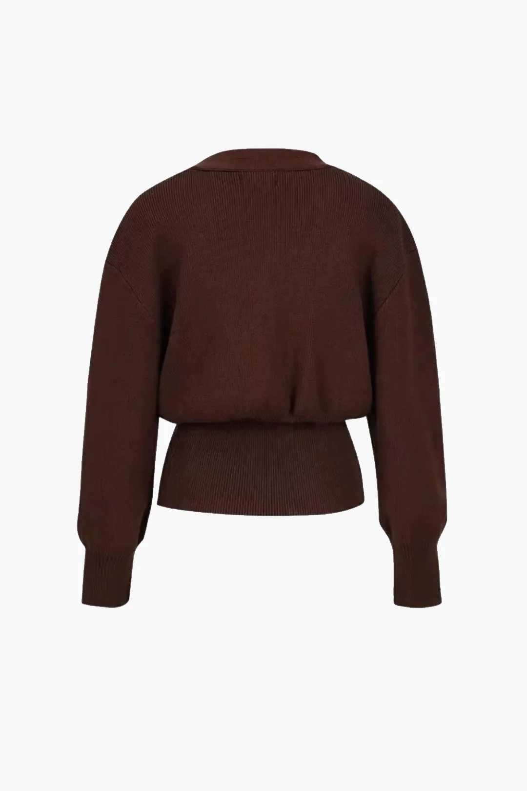 V-neck Sweater Cardigan - Image 2