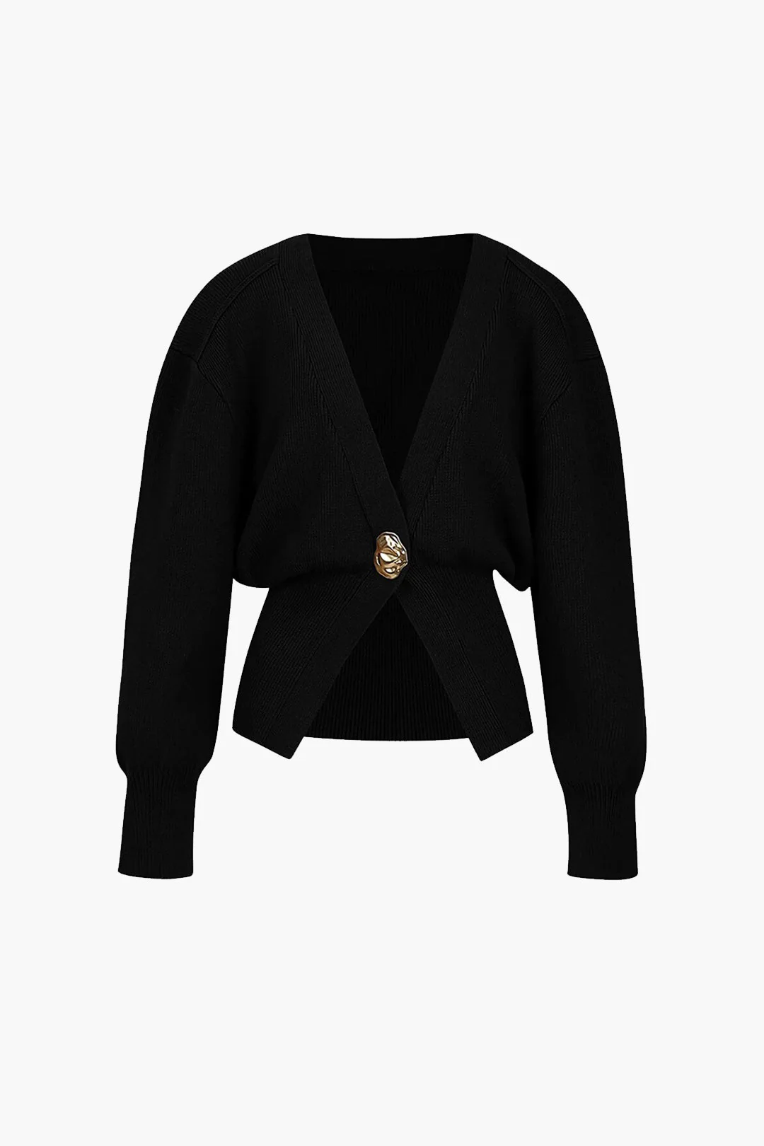 V-neck Sweater Cardigan - Image 3