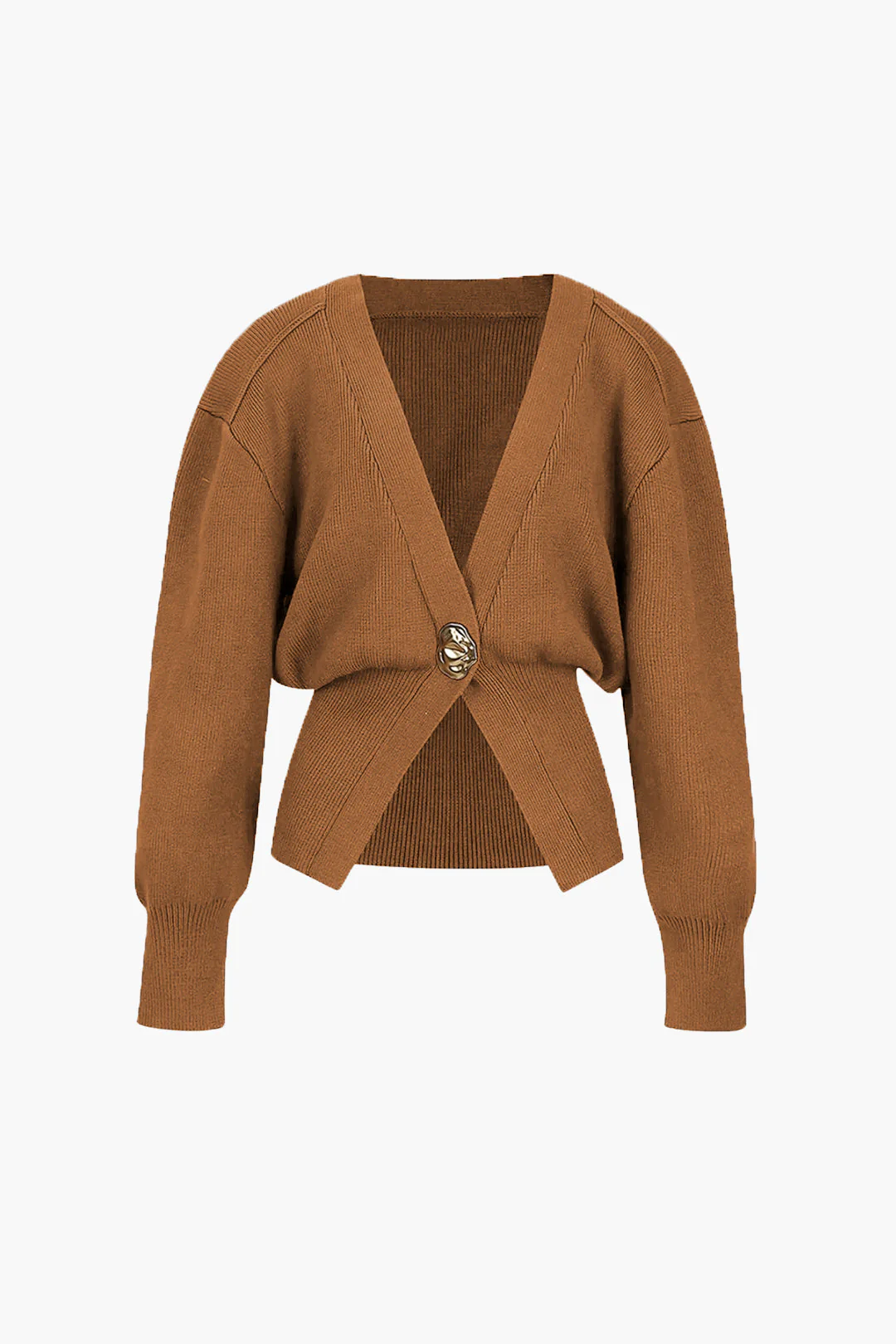 V-neck Sweater Cardigan - Image 7