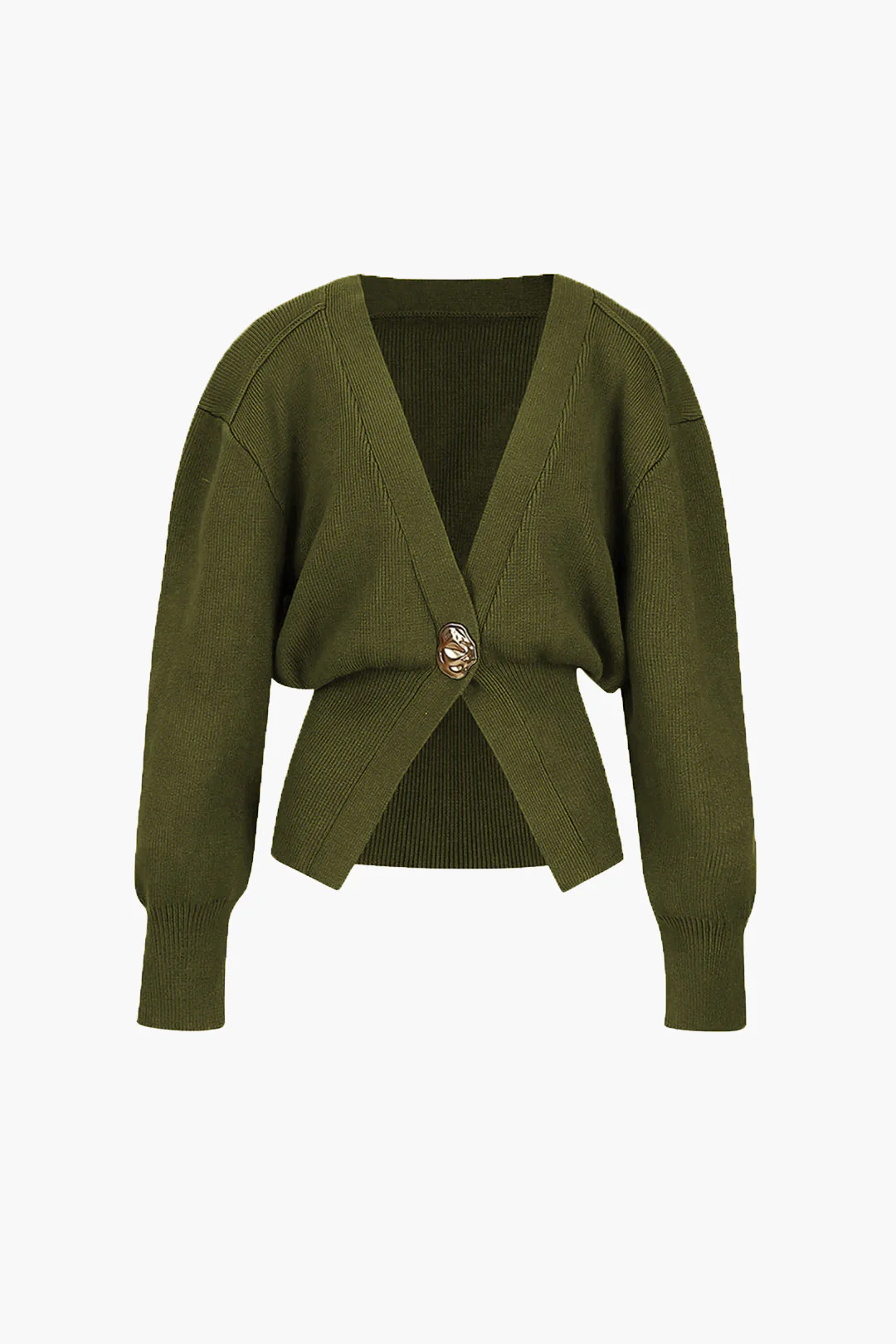 V-neck Sweater Cardigan - Image 9