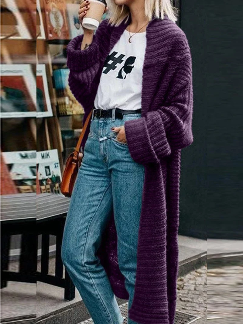 Mid-Length Thick-Knit Sweater - Image 5