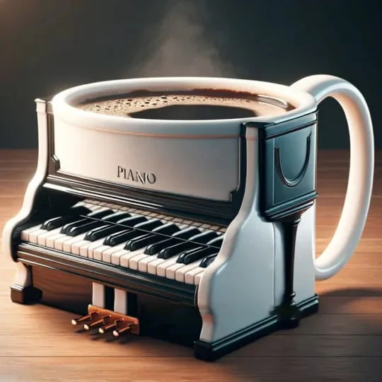 🎶☕️Musical Instrument Coffee Mug - Image 3