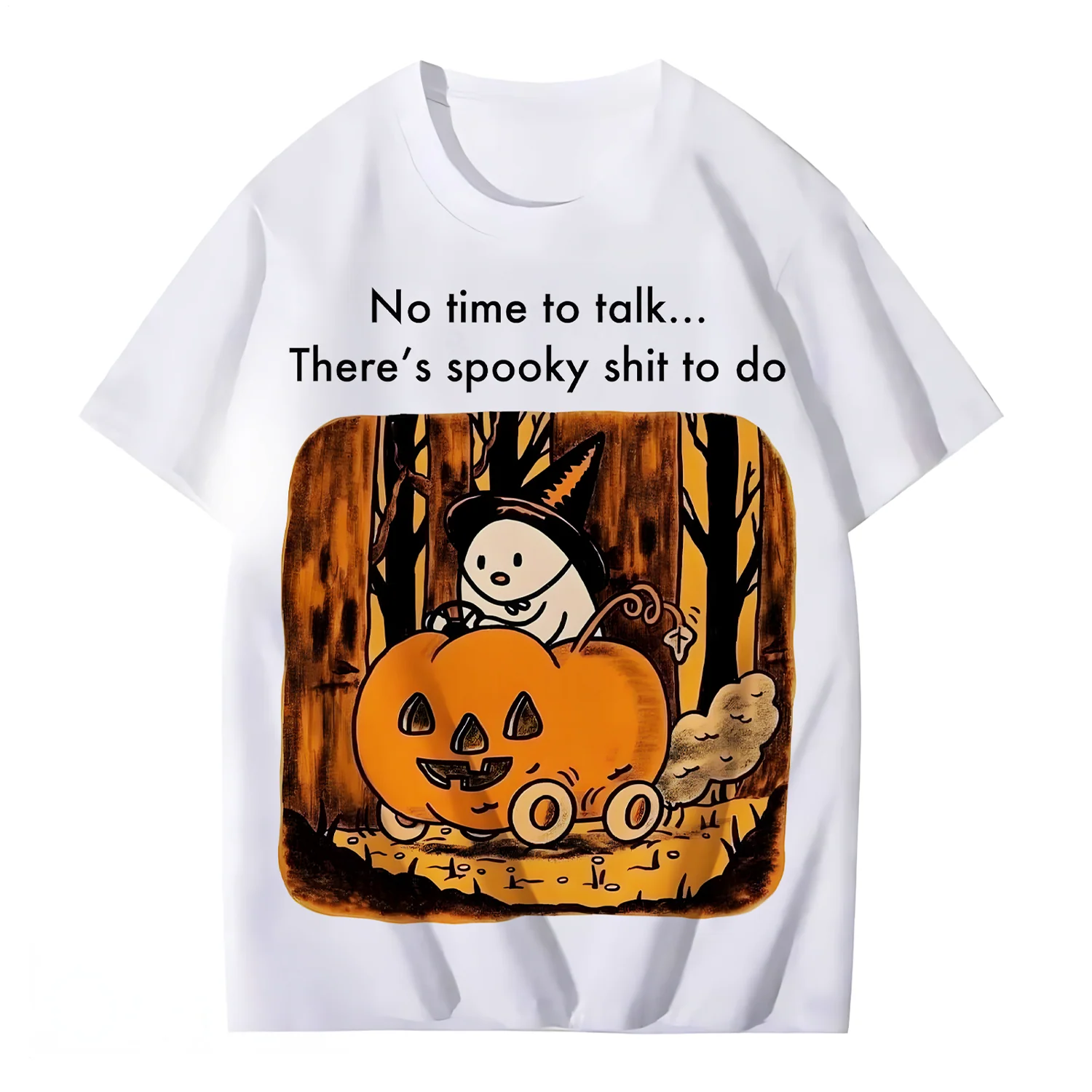 No Time To Talk There's Spoony Shit To Do Crew Neck T-shirt - Image 2