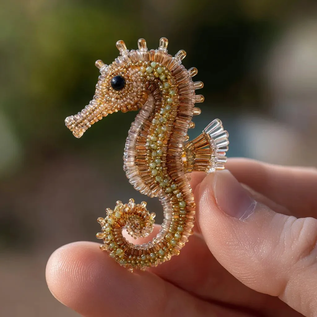 Octopus Bead Embroidery Kit - Image 4