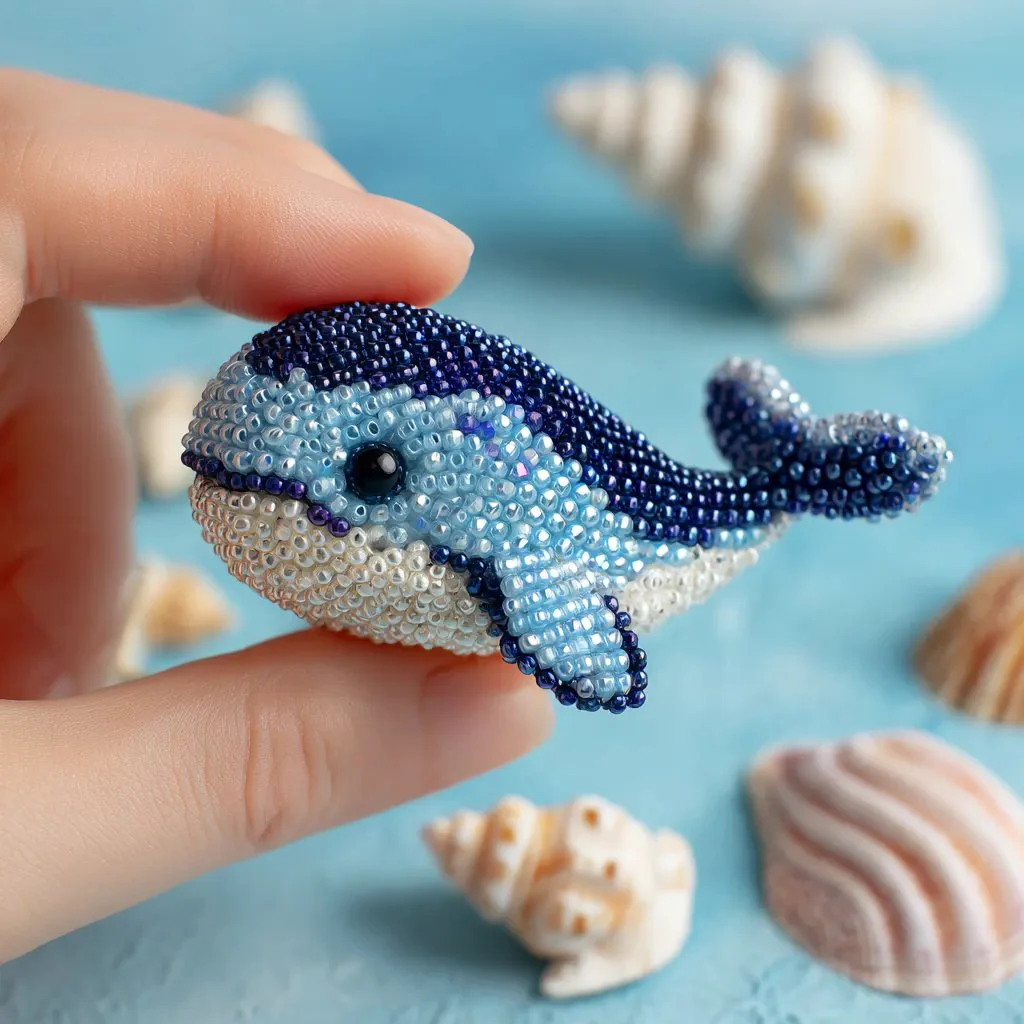 Octopus Bead Embroidery Kit - Image 5