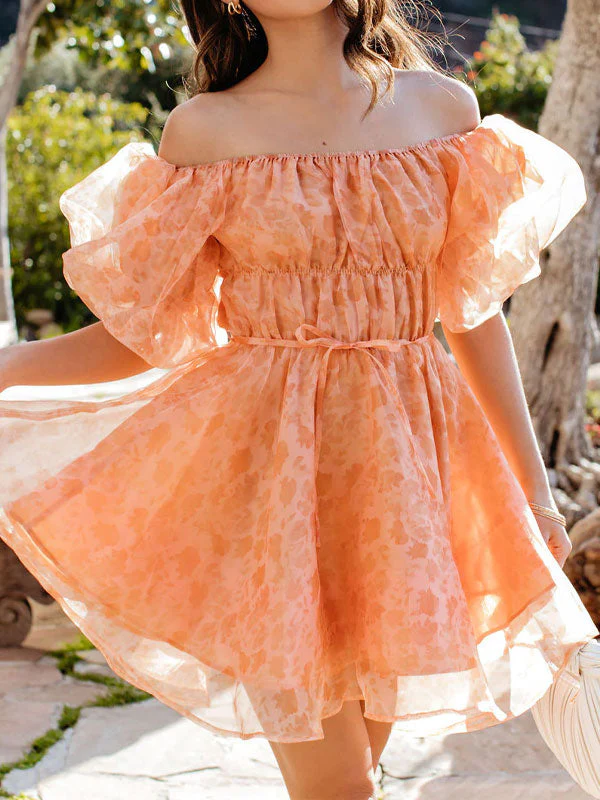 Off shoulder ruched dress - Image 3