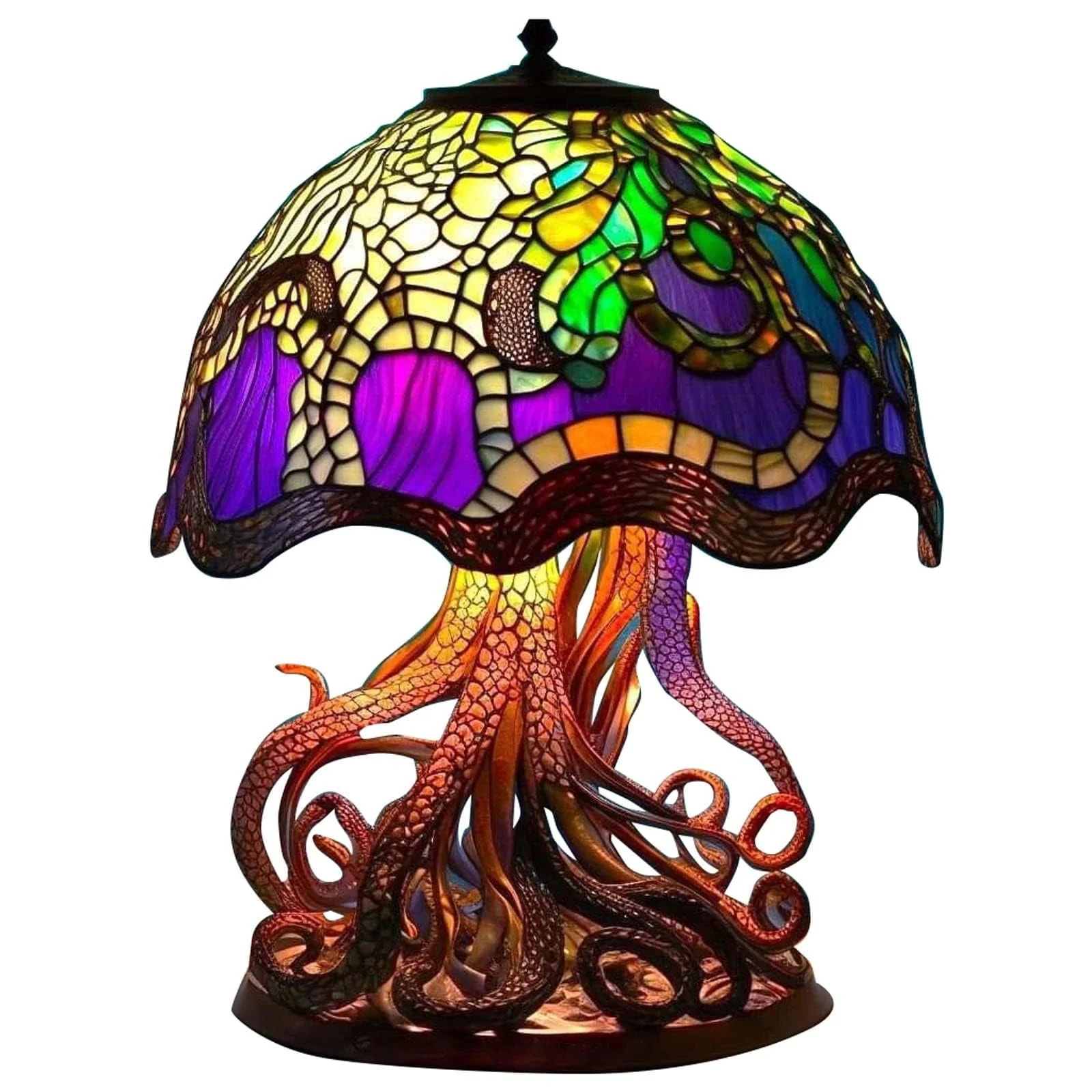 Painting Mushroom Table Lamp - Image 10