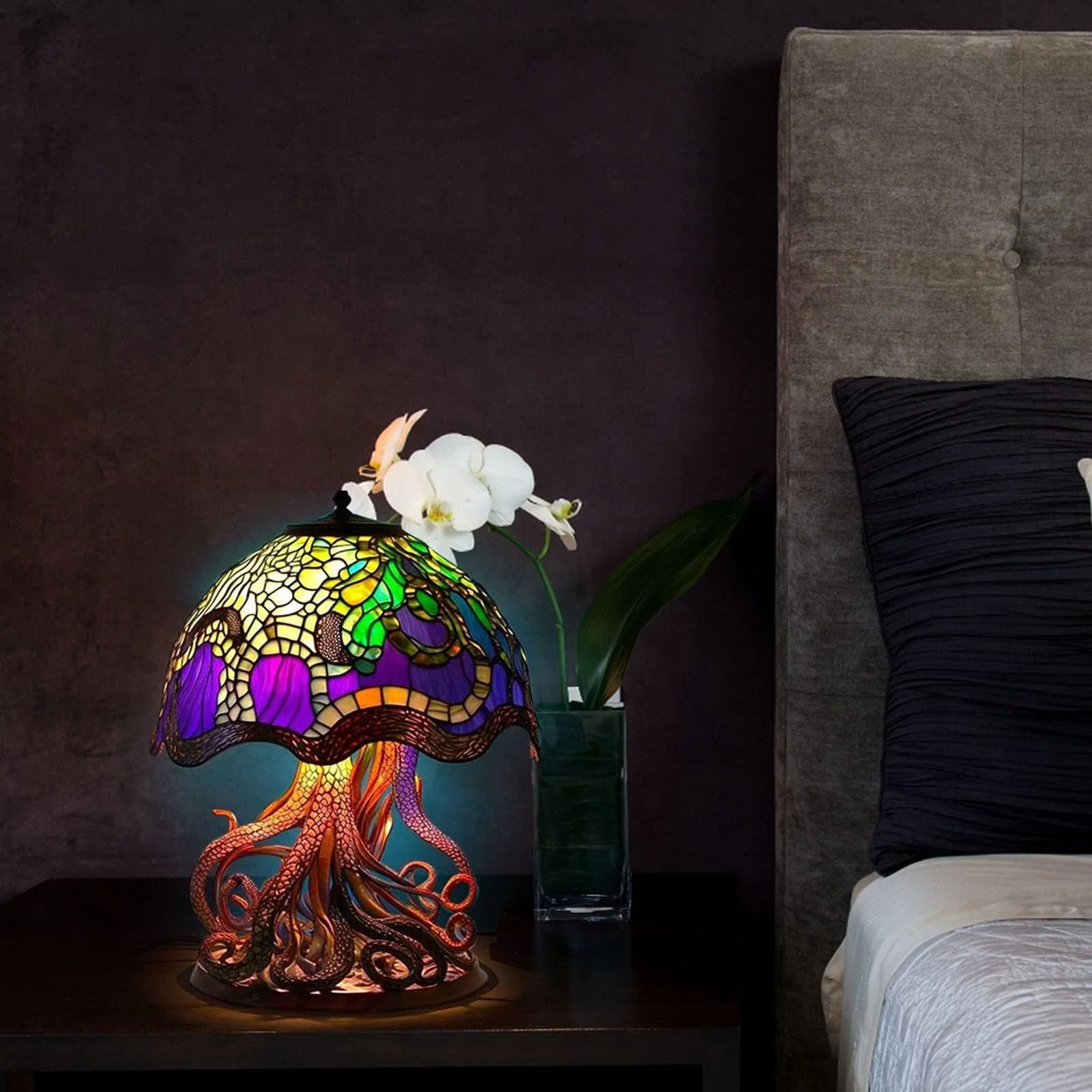 Painting Mushroom Table Lamp - Image 13