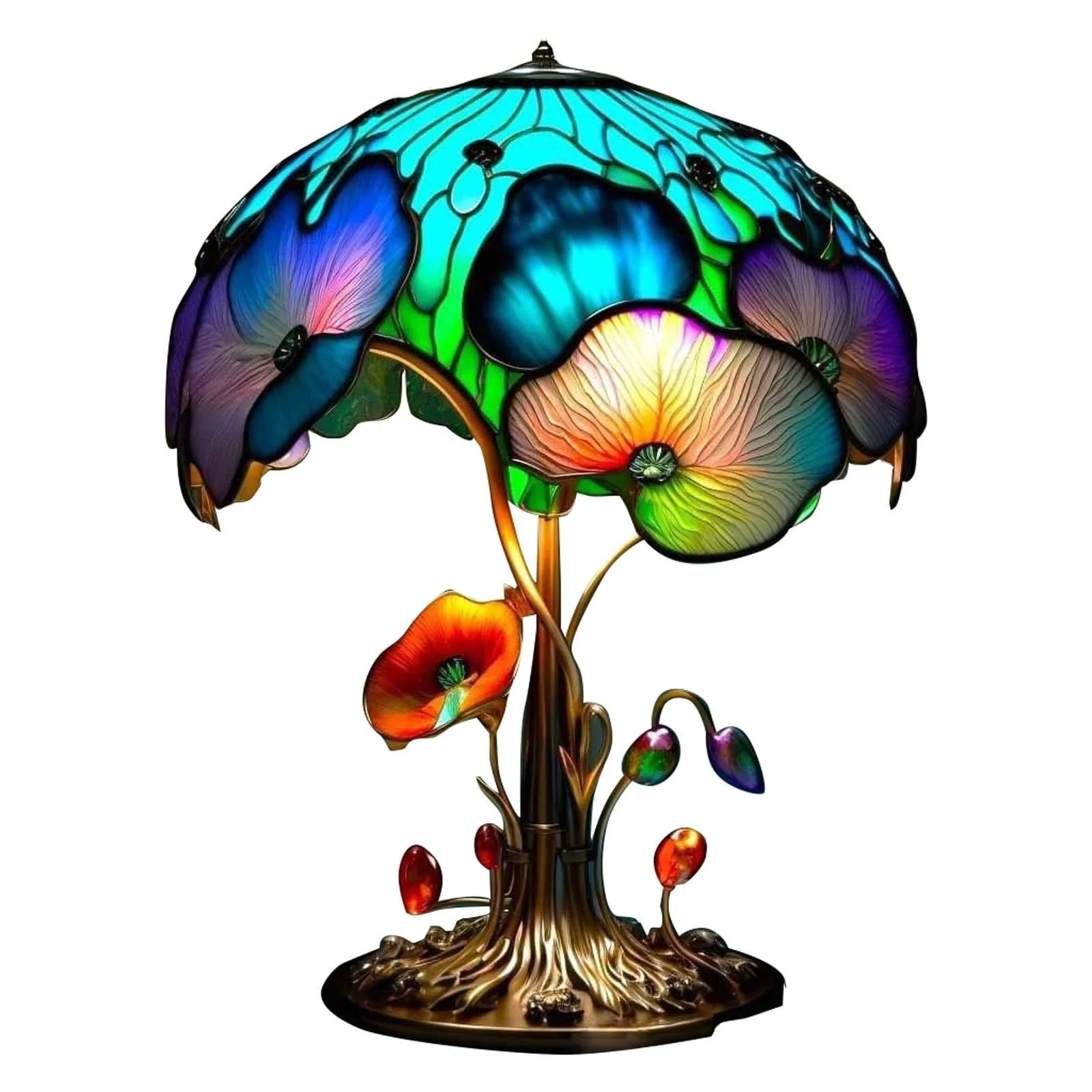 Painting Mushroom Table Lamp - Image 14